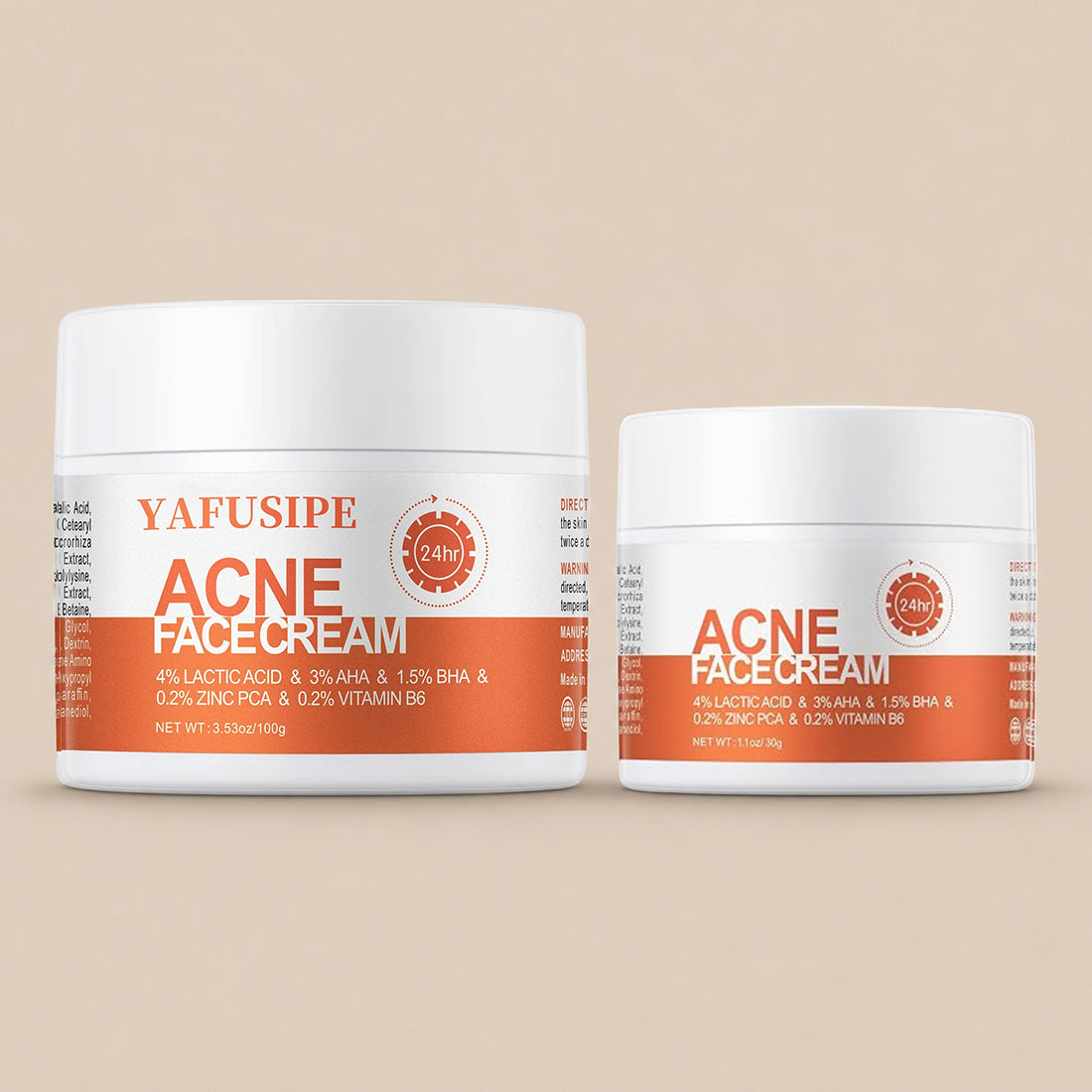 YAFUSIPE【Buy one get one free】 Rapid Clearing Acne Cream - Gentle Blemish Spot Care for Face , Sensitive Skin Friendly