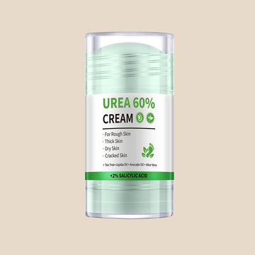 YAFUSIPE 60% Urea Cream Stick plus 2% Salicylic Acid,Foot Callus Remover - Urea Cream 60% for Feet Cracked Skin, Dry Cracked Feet & Hands Moisturizer, Foot Care Balm 1.4oz