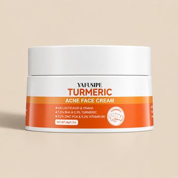 YAFUSIPE Turmeric Acne Cream Pimple Spot Treatment for Face Back Body Butt 1.7OZ
