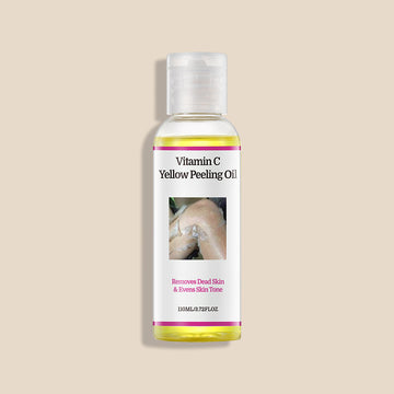 YAFUSIPE VC Strong Yellow Peeling Oil Extra Strength for Dark Skin - Vitamin C Body Exfoliator & Chemical Peel