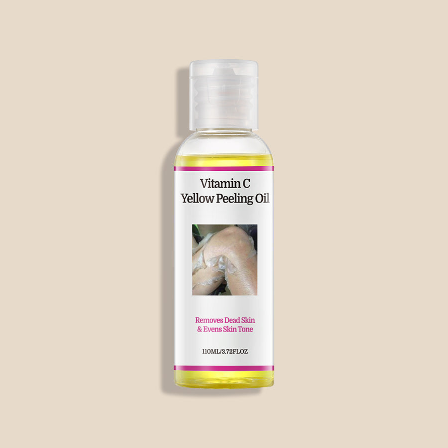 YAFUSIPE VC Strong Yellow Peeling Oil Extra Strength for Dark Skin - Vitamin C Body Exfoliator & Chemical Peel