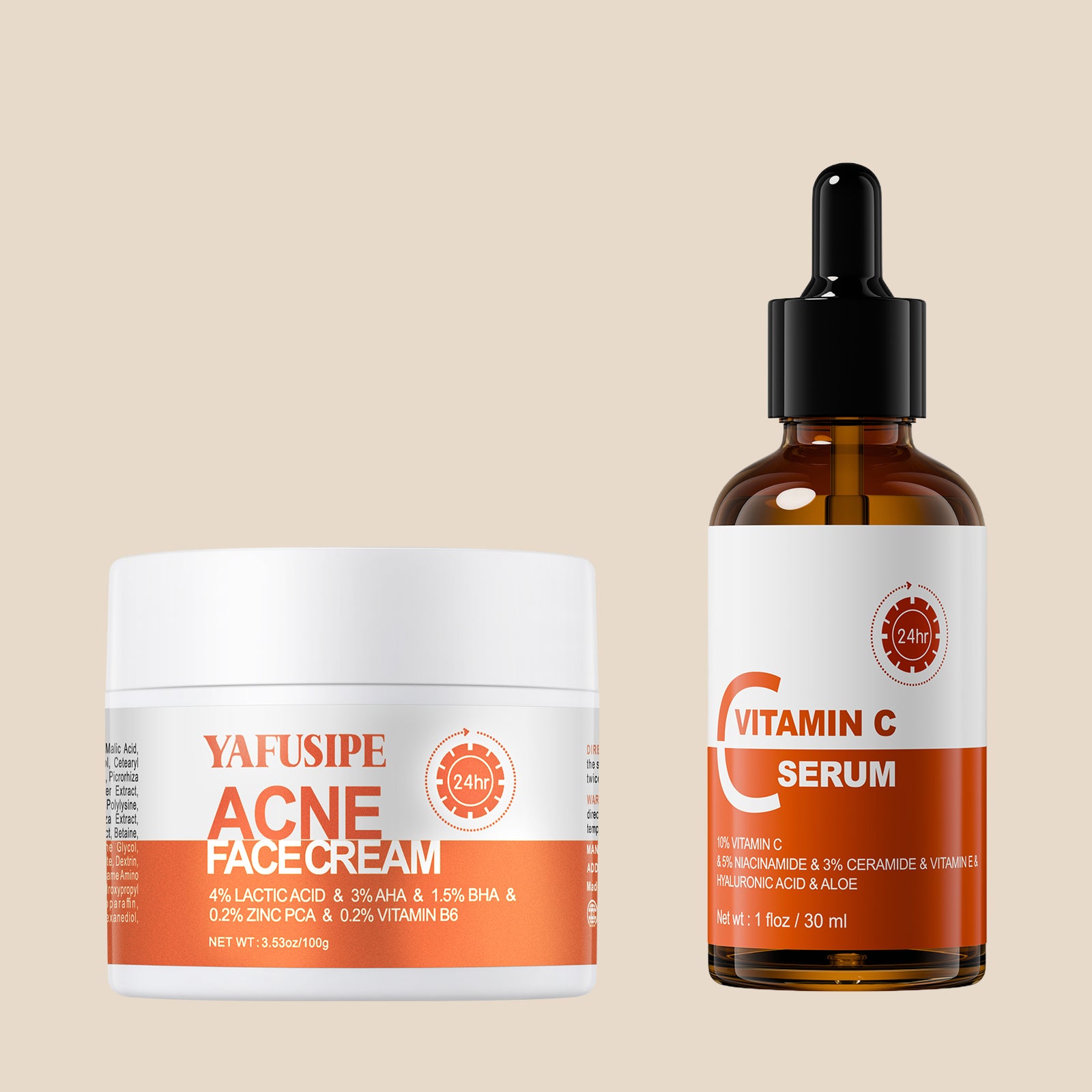 YAFUSIPE Rapid Clearing Acne Cream - Gentle Blemish Spot Care for Face , Sensitive Skin Friendly (30g/1oz)
