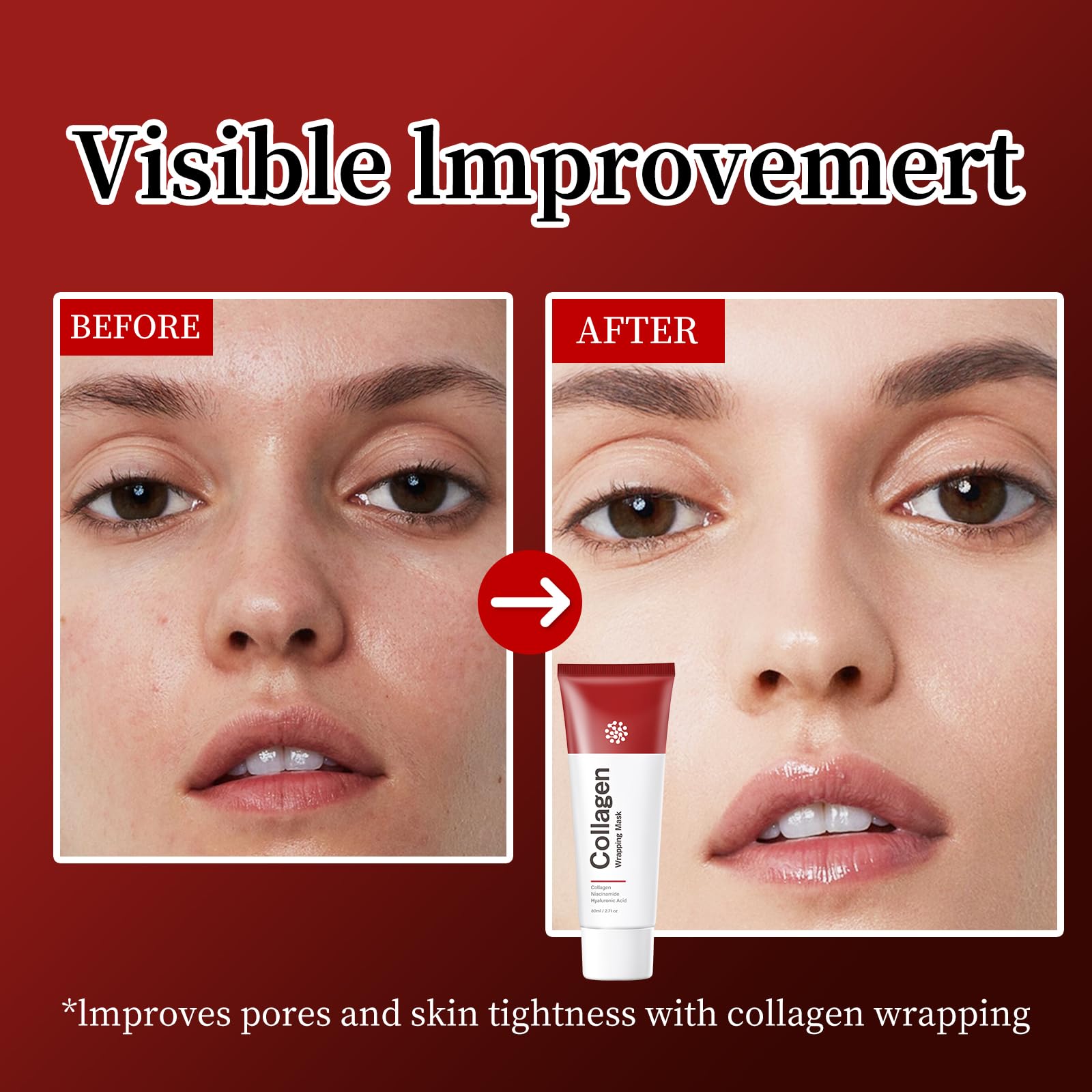 Peel Off Face Mask Blackhead Whiteheads Remover Masks Activated Charcoal Black Mask Purifying Peeling Facial Mask for Nose Pores Removal Cleansing Acne with Brush and Pimple Extractor Tools