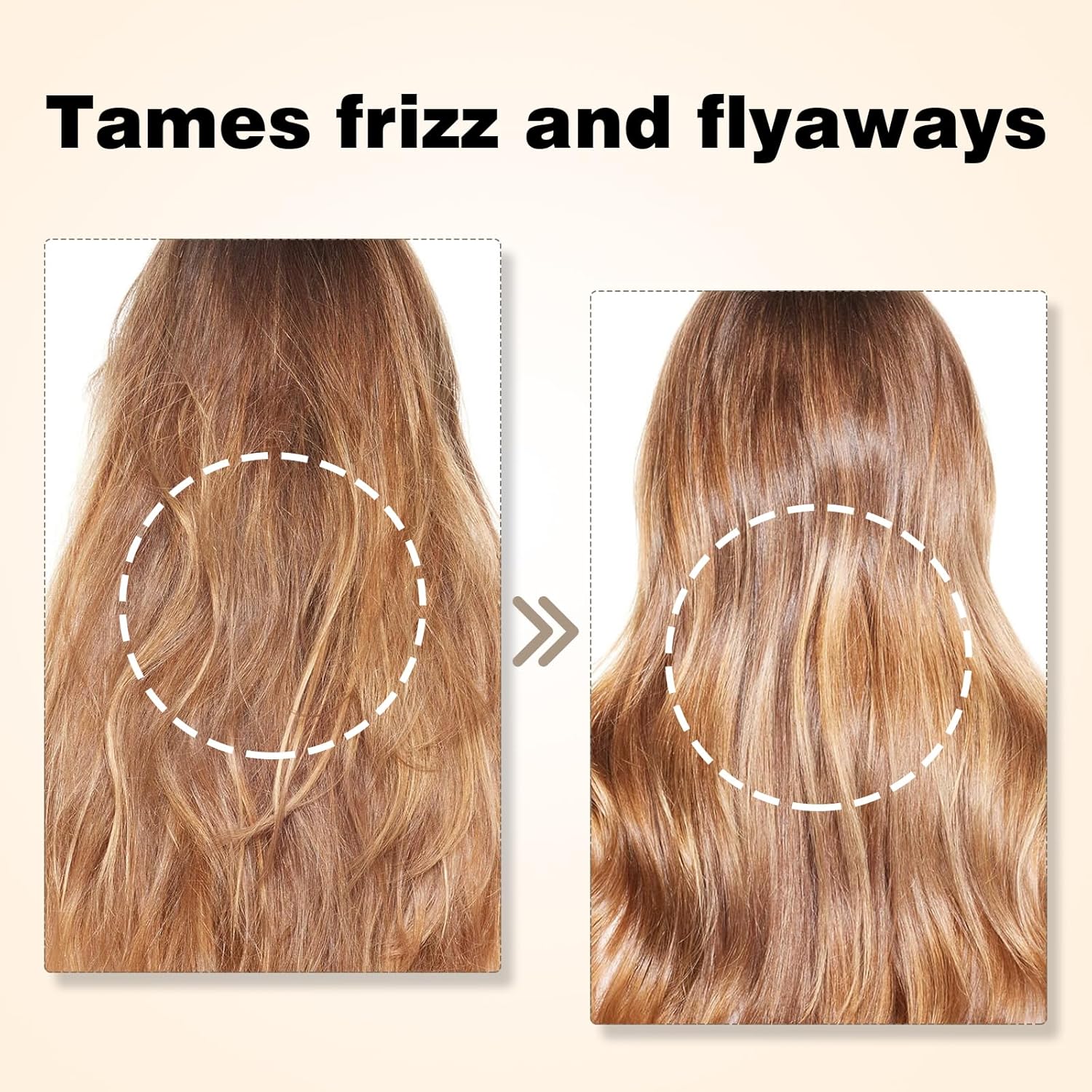 Sandalwood Hair Oil for Hair Growth & Repair Dry Frizzy Damaged Hair Treatment with Scalp Oils Body Massage Oil Split Ends & Anti-Frizz Hair, Calming Oil for Yoga Meditation Ritual 1.69 Fl Oz