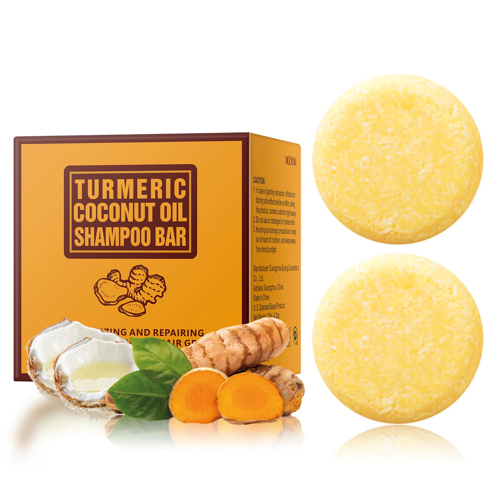 Turmeric Shampoo Bar for Hair Growth