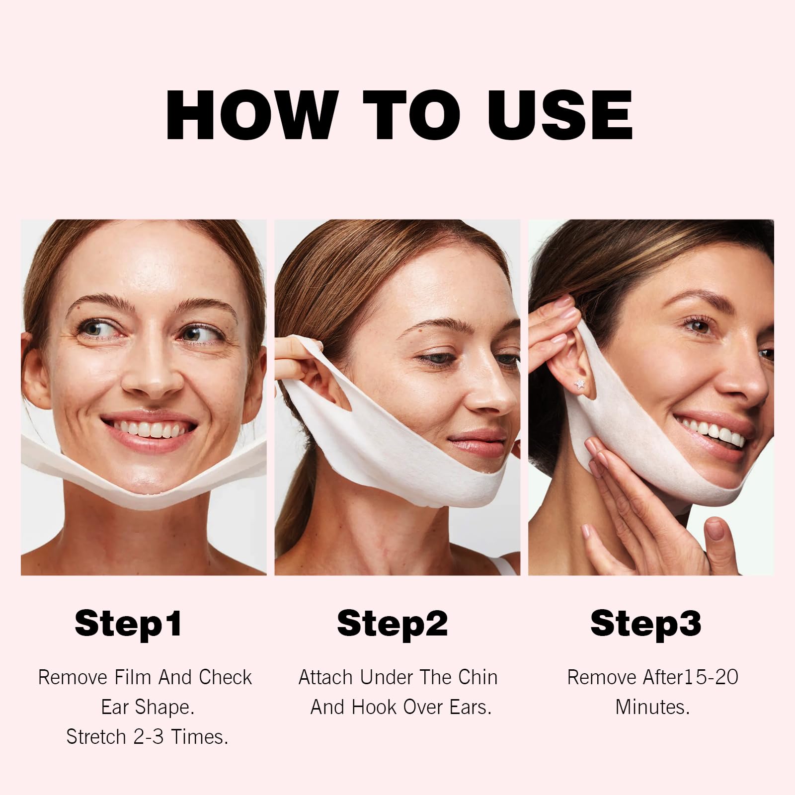 V Line Face Lifting Mask With Collagen