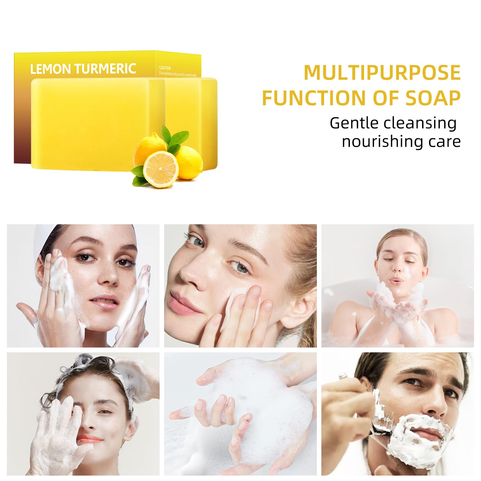 Turmeric Soap for Face & Body