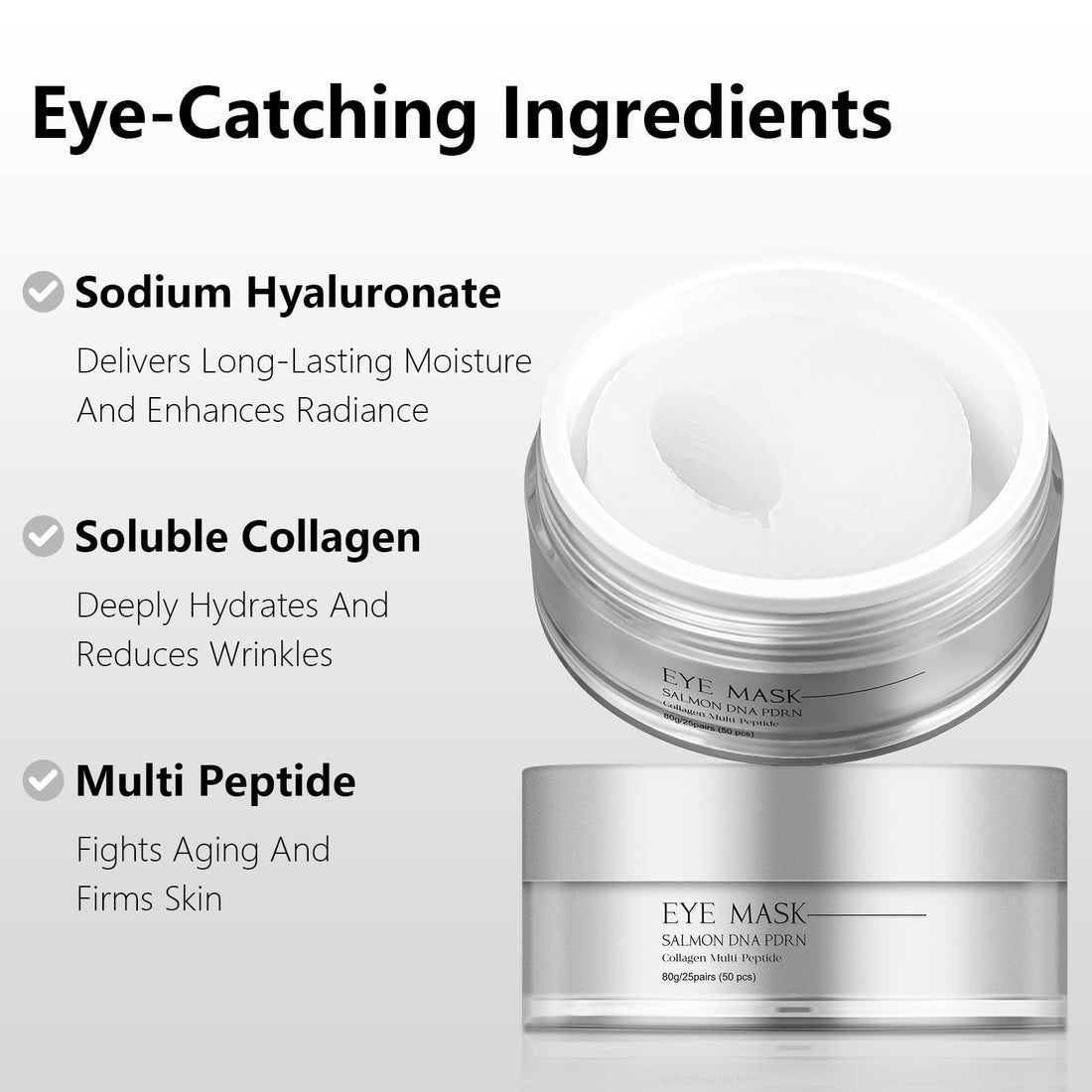 360°  Eye Patches with Salmon DNA PDRN