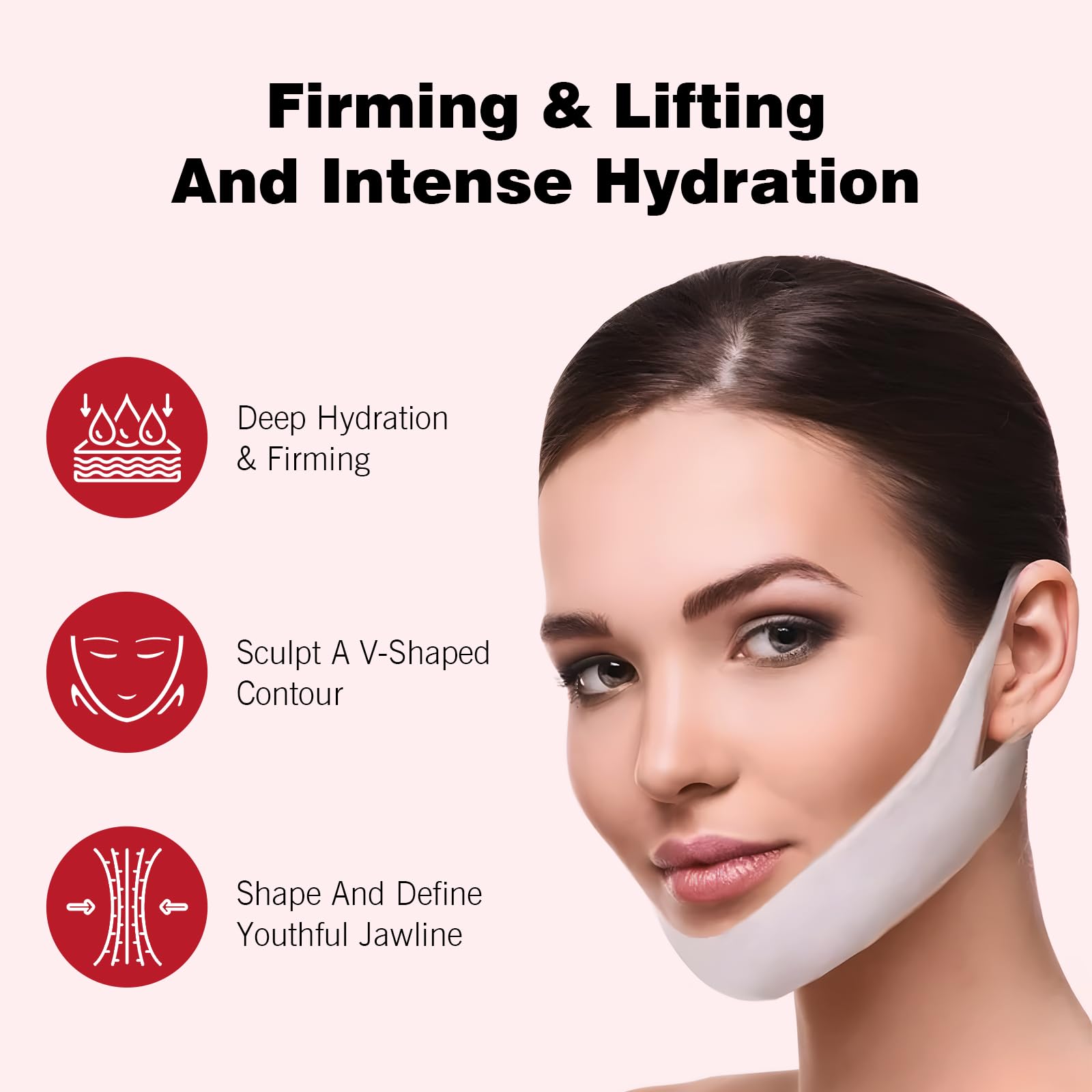 V Line Face Lifting Mask With Collagen
