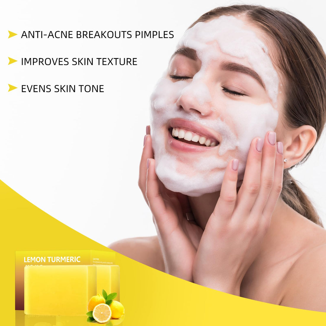 YAFUSIPE Turmeric Soap for Face & Body