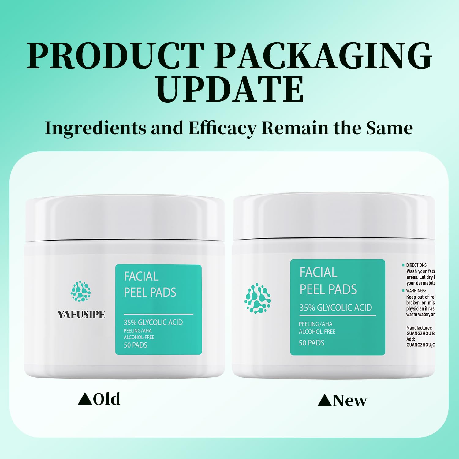 FACIALPEEL PADS WITH 35% GLYCOLIC ACID