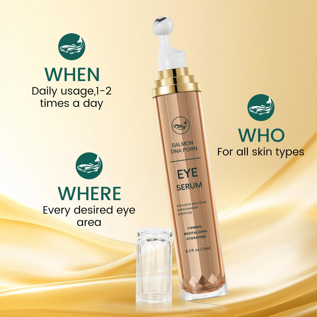 Salmon DNA PDRN Eye Serum