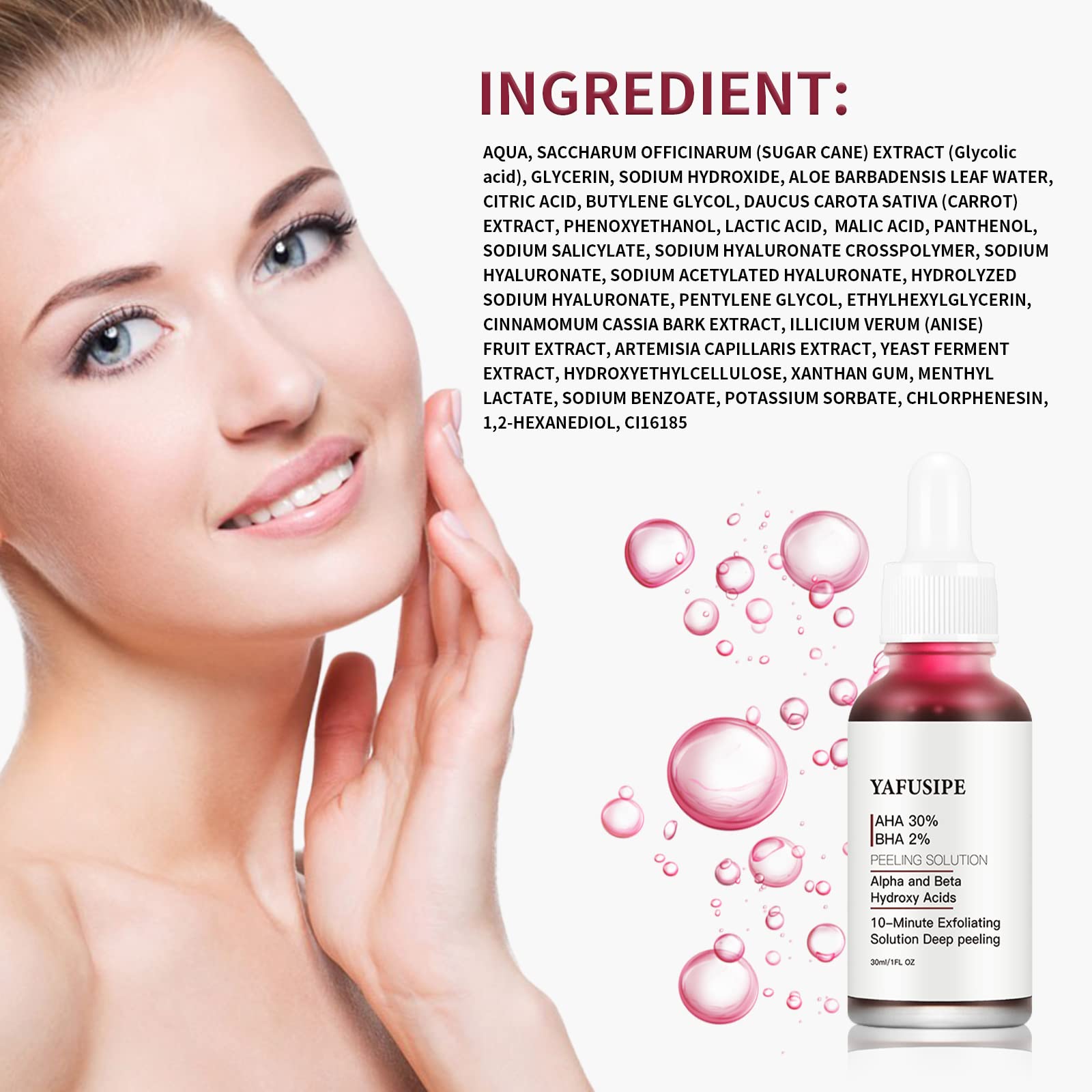 AHA 30% + BHA 2% Peeling Solution