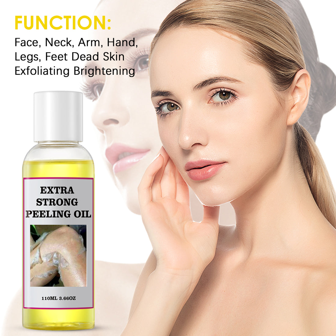 YAFUSIPE Yellow Peeling Oil For Body Exfoliator